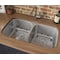 Ruvati 29" Undermount 50/50 Double Bowl 16 Gauge SS Kitchen Sink RVM4301 - alternate 7